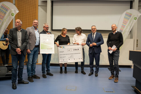 Verleihung Nachhaltigkeitspreis Bocholt 1. Platz