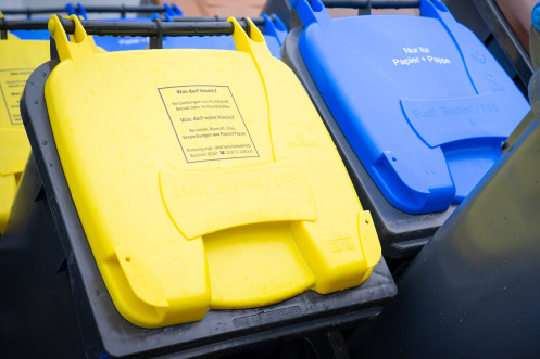 Registering and deregistering the yellow bin Registering and deregistering the yellow bin