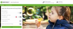  Parents can obtain comprehensive information about day-care centres in the Bocholt day-care portal. 