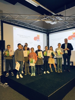  Nine pupils took part in the regional competition 