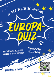 Europe quiz in the historic town hall