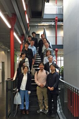  Guests of the NIKKEN SEKKEI Research Institute from Tokyo at \