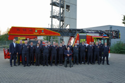  The members' meeting of the Bocholt city fire brigade association was attended by members of the youth fire brigade, the honorary department and the support department as well as the emergency services. 