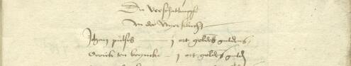 Cattle valuation of the Neue Klucht in 1534 Cattle valuation of the Neue Klucht in 1534