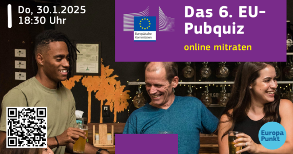 Online Europa-Quiz Europapunkt 30.1.25