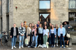  Angehende Ärtztinnen und Ärzte besuchten zu Gast in Bocholt. Die Stadt Bocholt, Das Ärztenetz BOHRIS und der Kreis Borken hatten zu einer Nachtwächtertour eingeladen.  