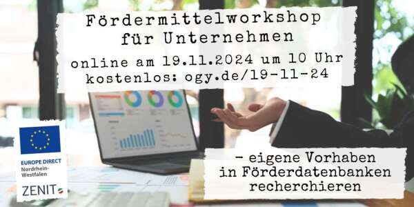 Financieringsworkshop voor bedrijven 19.11.2024