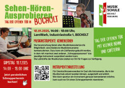  De flyer voor \