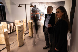  Motief van de Riga-tentoonstelling in Bocholt. 