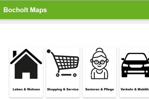 Grafik Bocholt Maps